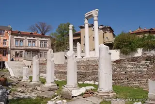Римски античен форум в град Пловдив